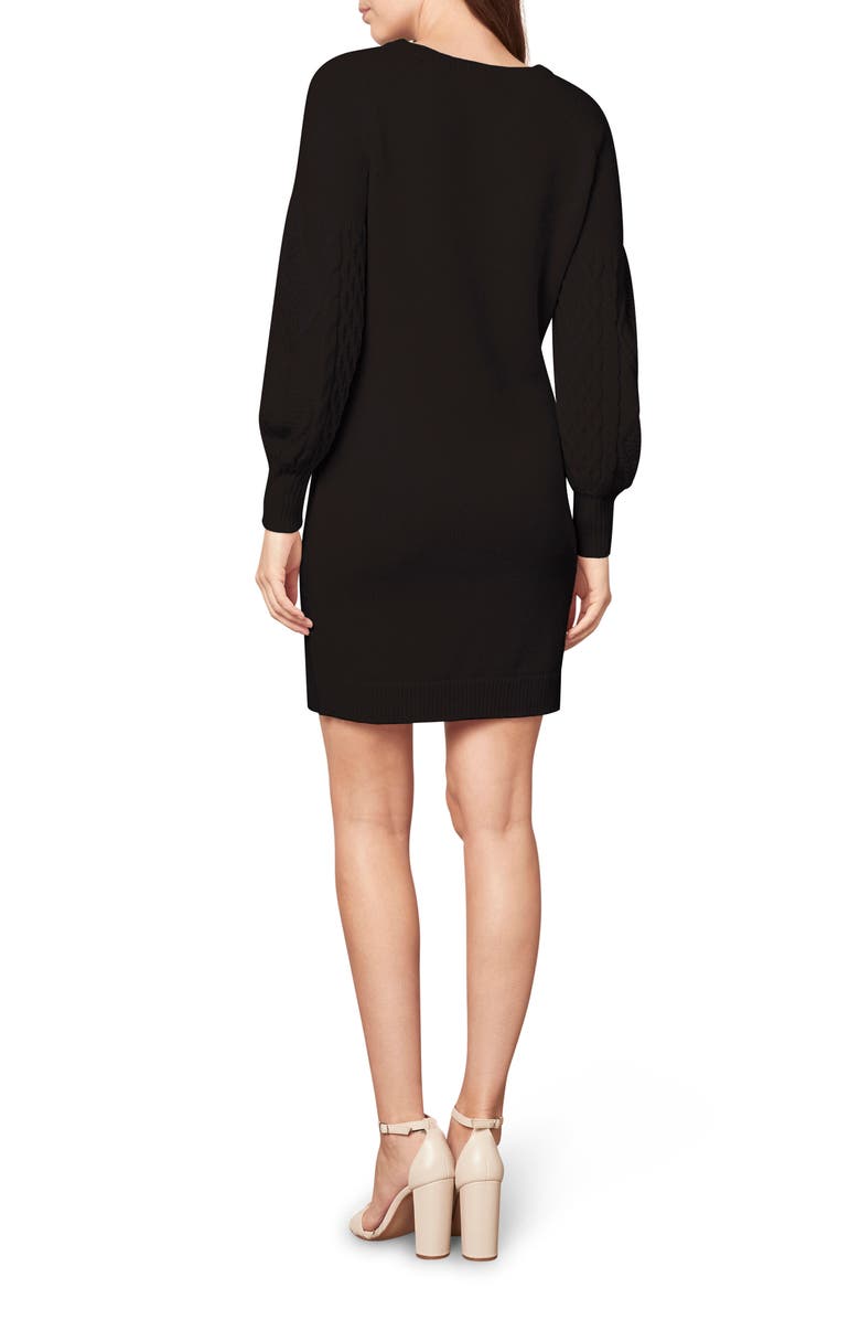 BB Dakota by Steve Madden Seen Sweater Days Long Sleeve Minidress, Alternate, color, 