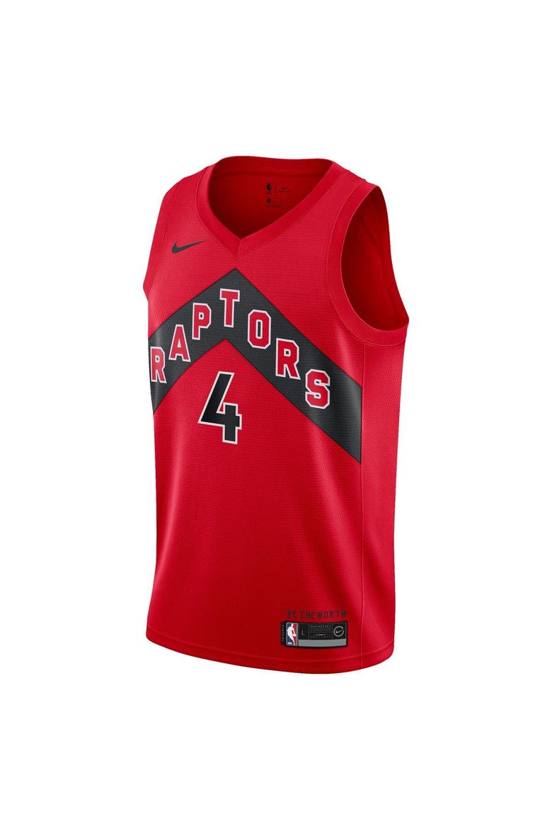 Youth Nike Scottie Barnes Red Toronto Raptors Swingman Jersey - Icon Edition, Alternate, color, Red