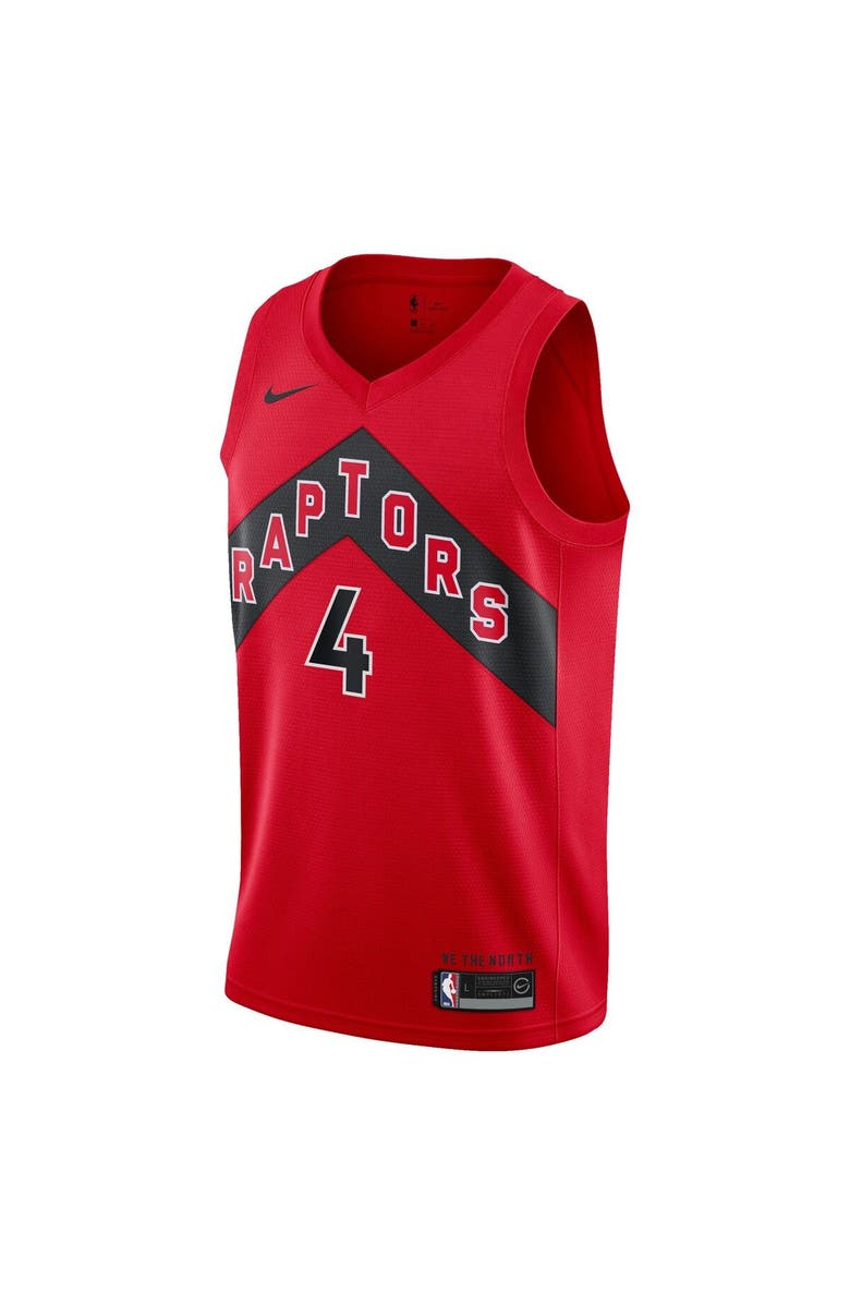 Nike Youth Nike Scottie Barnes Red Toronto Raptors Swingman Jersey - Icon Edition, Alternate, color, Red