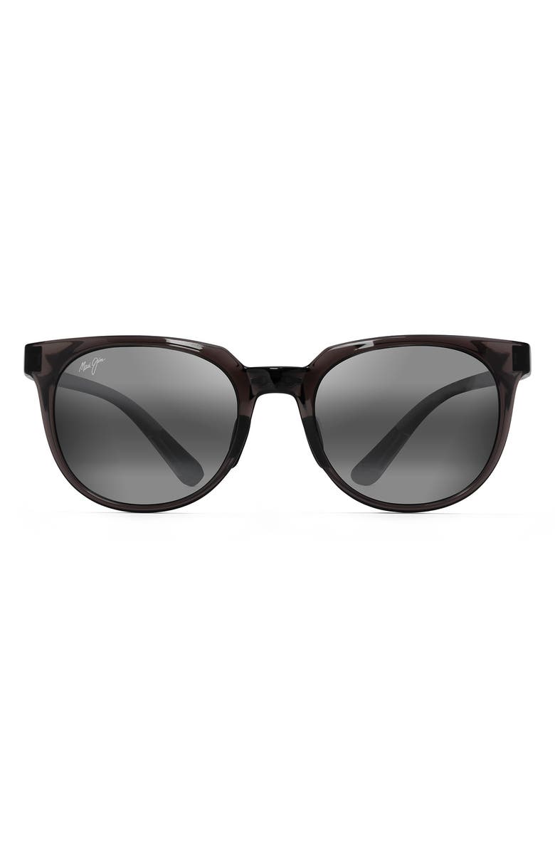 Maui Jim Wailua 49mm Small PolarizedPlus2<sup>®</sup> Round Sunglasses, Main, color,