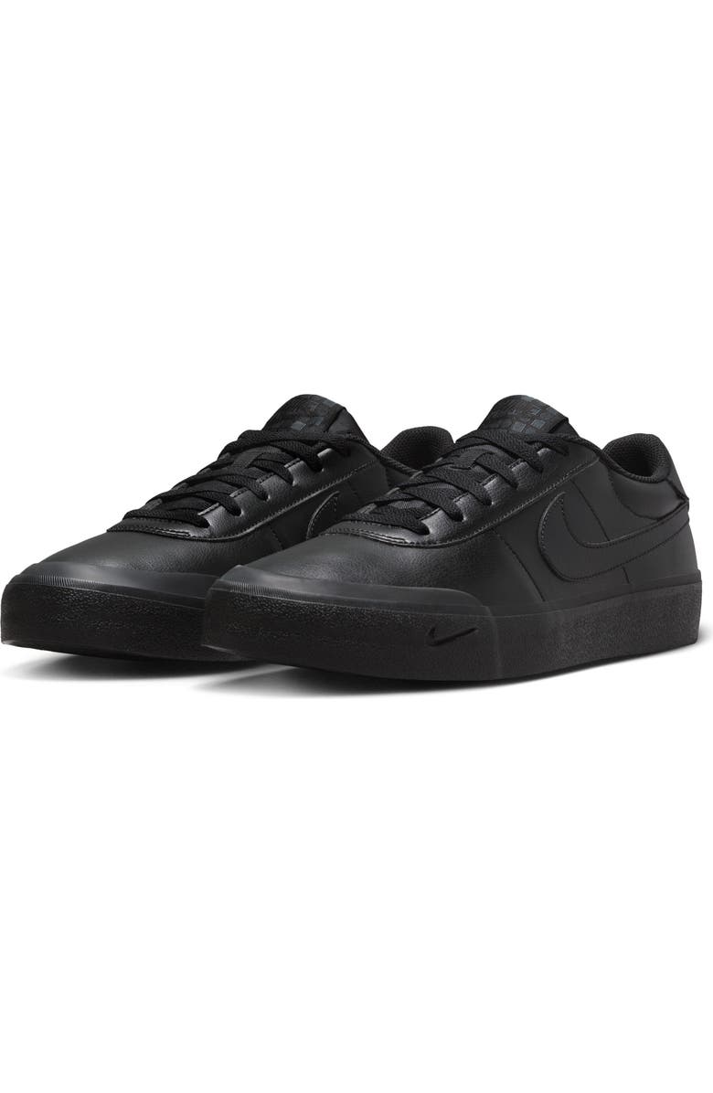 Nike Court Shot Low Top Sneaker, Main, color, Black/ Black