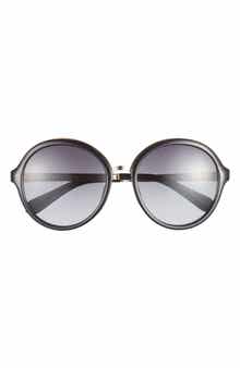 Kate Spade New York Annbeth 55mm Round Sunglasses