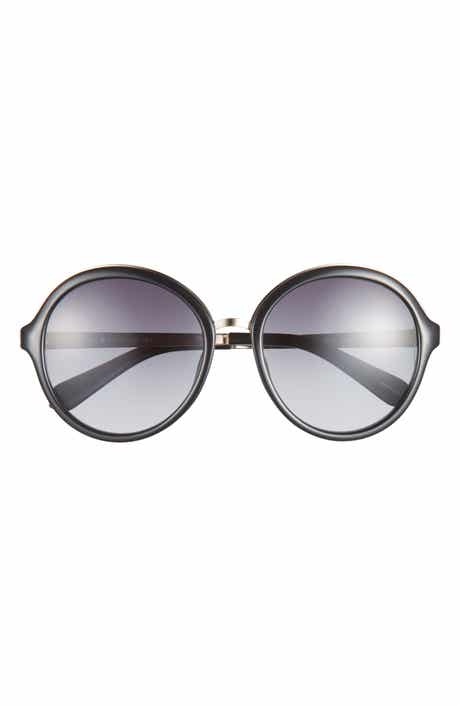 Kate Spade New York Annbeth 55mm Round Sunglasses