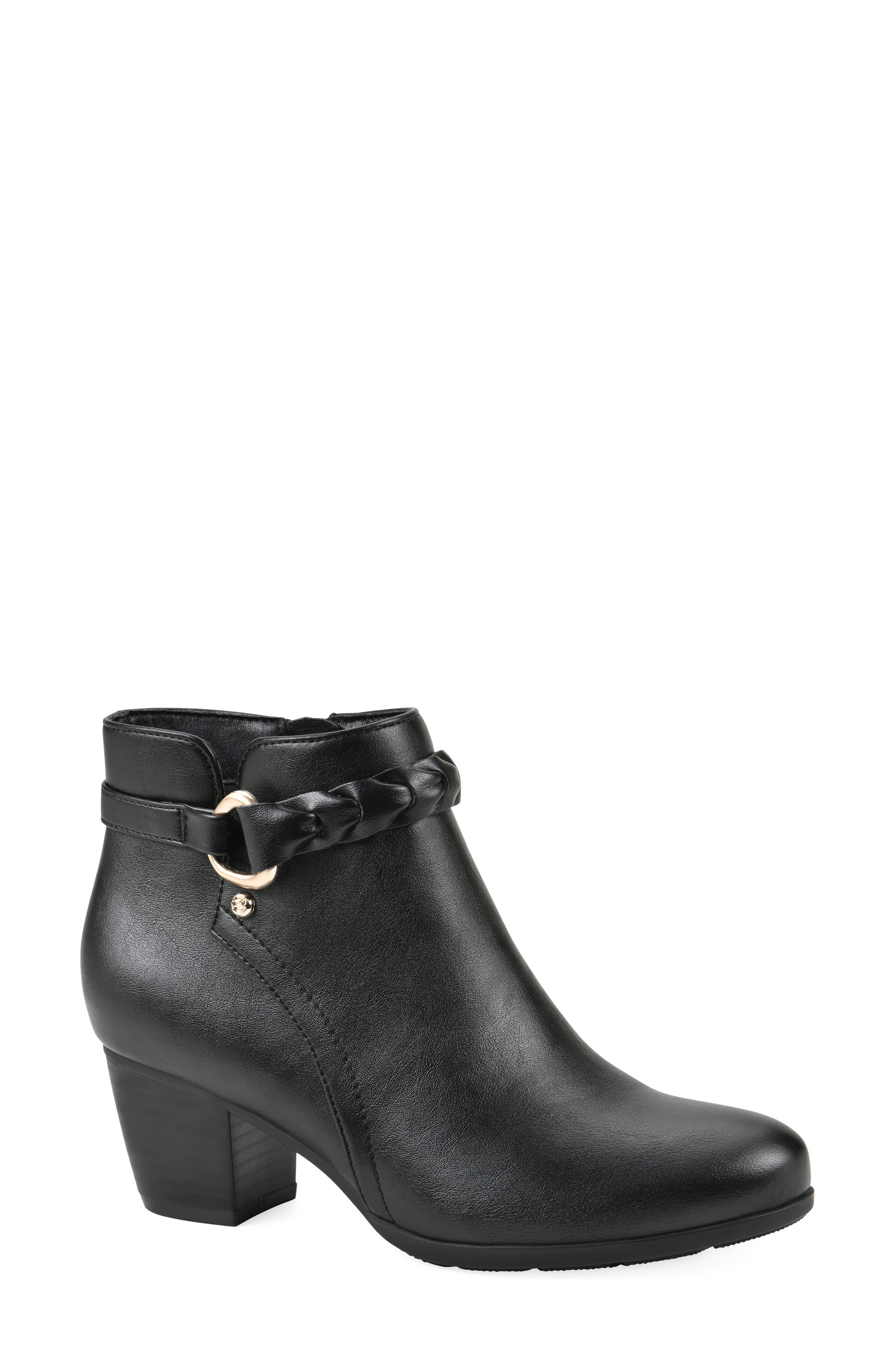 Anslie Bootie, Main, color, BLACK/ SMOOTH