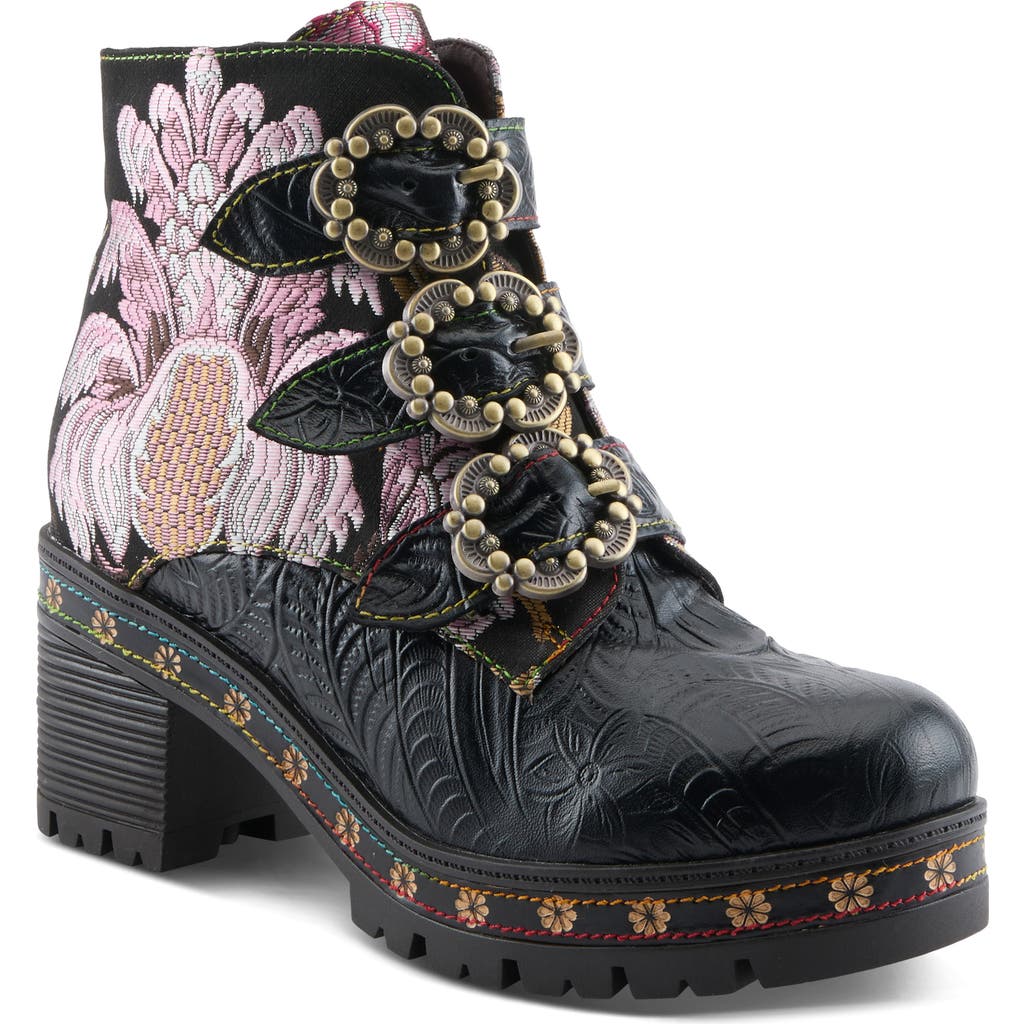 L'artiste By Spring Step Brazza Bootie In Multi