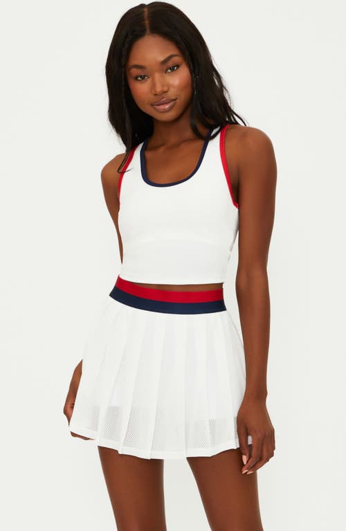 BEACH RIOT BEACH RIOT ASH CUTOUT CROP TANK TOP