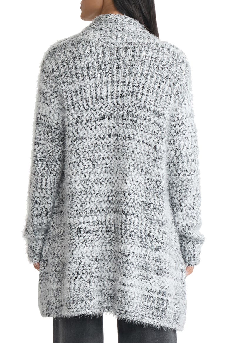 Shawl Collar Cardigan, Alternate, color, JONES WHITE / JONES BLACK