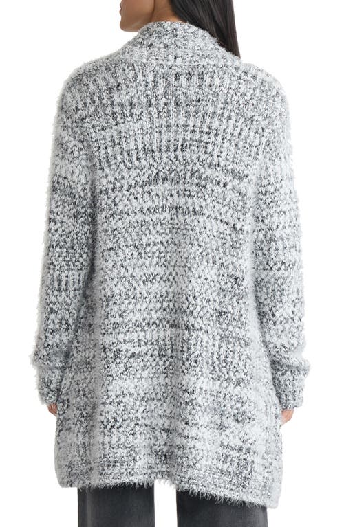 Jones New York Shawl Collar Cardigan In Gray