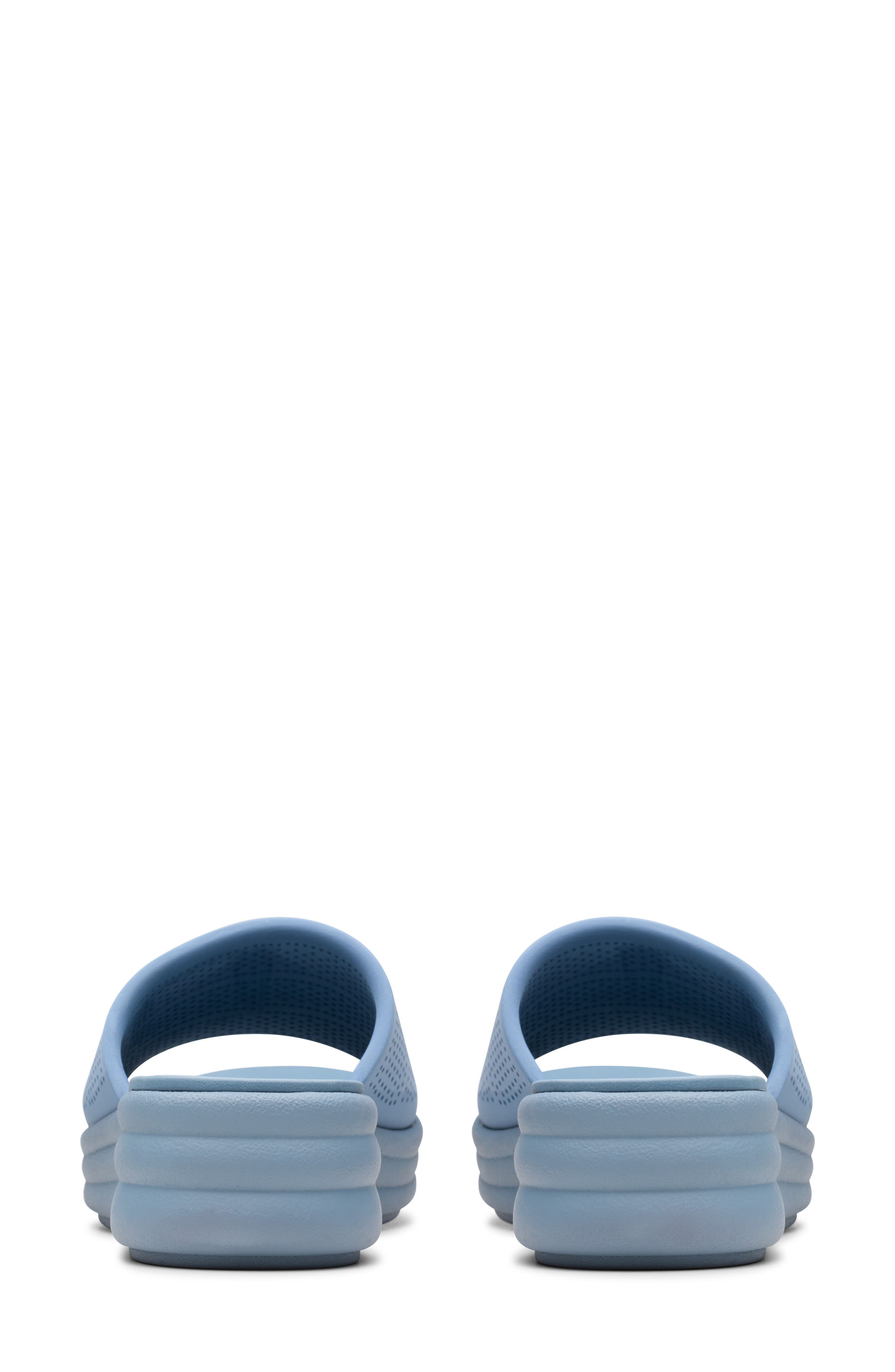 Drift Twist Wedge Slide Sandal, Alternate, color, LIGHT BLUE