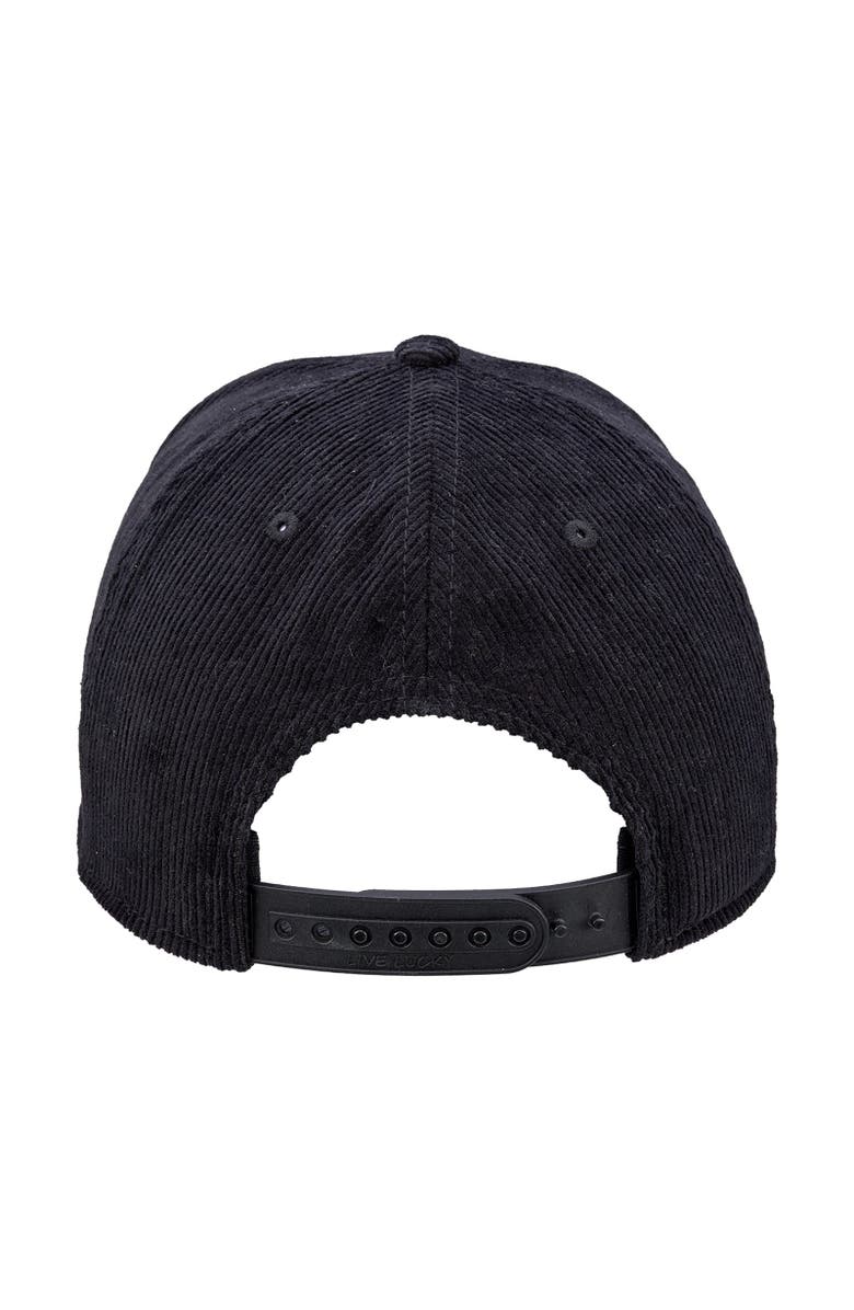 Black Clover Cord Upside Down Luck 5 Hat, Alternate, color, Brown