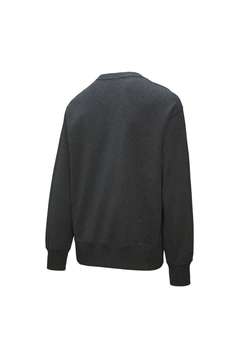 Men's Mitchell & Ness Black Vegas Golden Knights Playoff Win Fleece Pullover Sweatshirt, Alternate, color, Charcoal