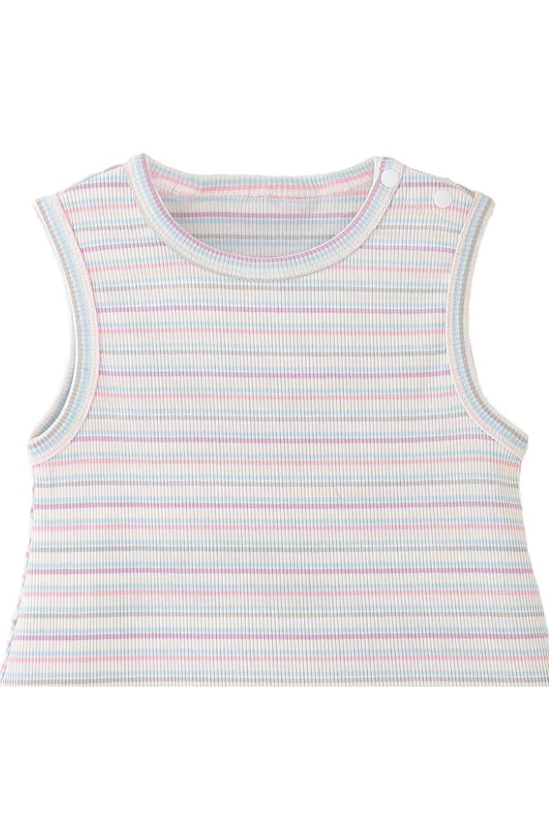 Stripe Bunny Dress, Alternate, color, Pink