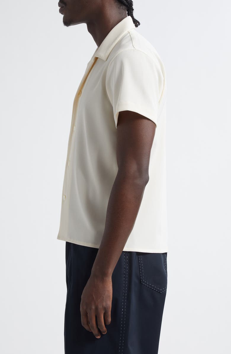 Second Layer Avenue Camp Shirt, Alternate, color, White 0053