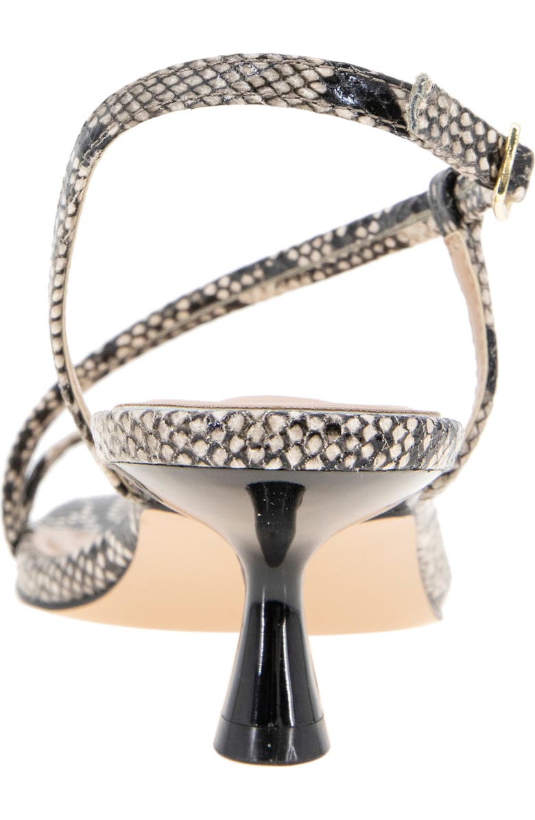 BCBGeneration Inaya Snakeskin Embossed Sandal, Alternate, color, Multi Snake