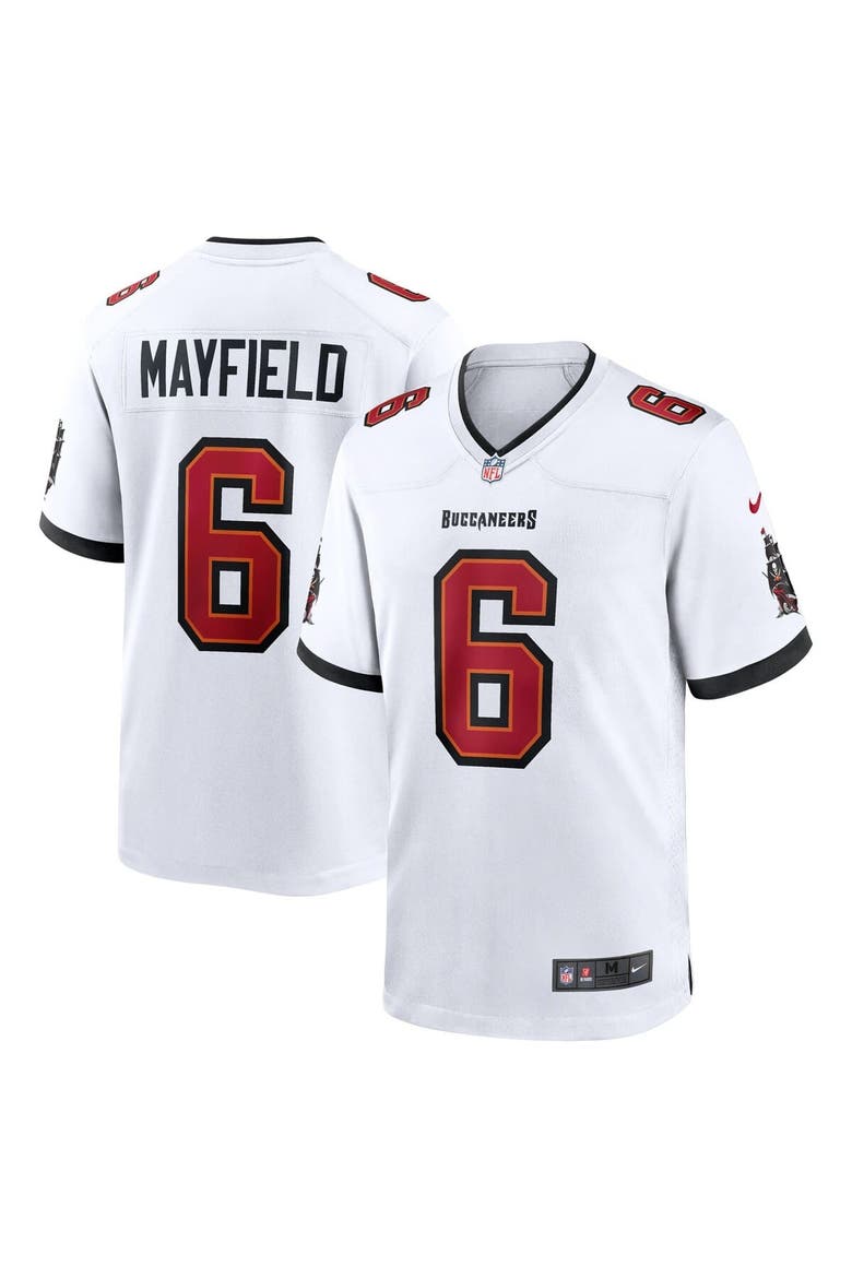 Youth Nike Baker Mayfield White Tampa Bay Buccaneers Game Jersey, Main, color, White