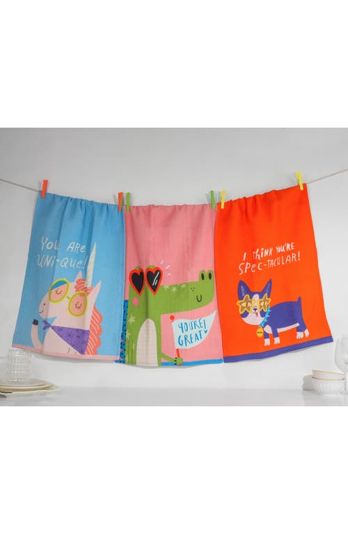 Tiramisu Whimsical Wonders Cotton Kitchen Towel Set