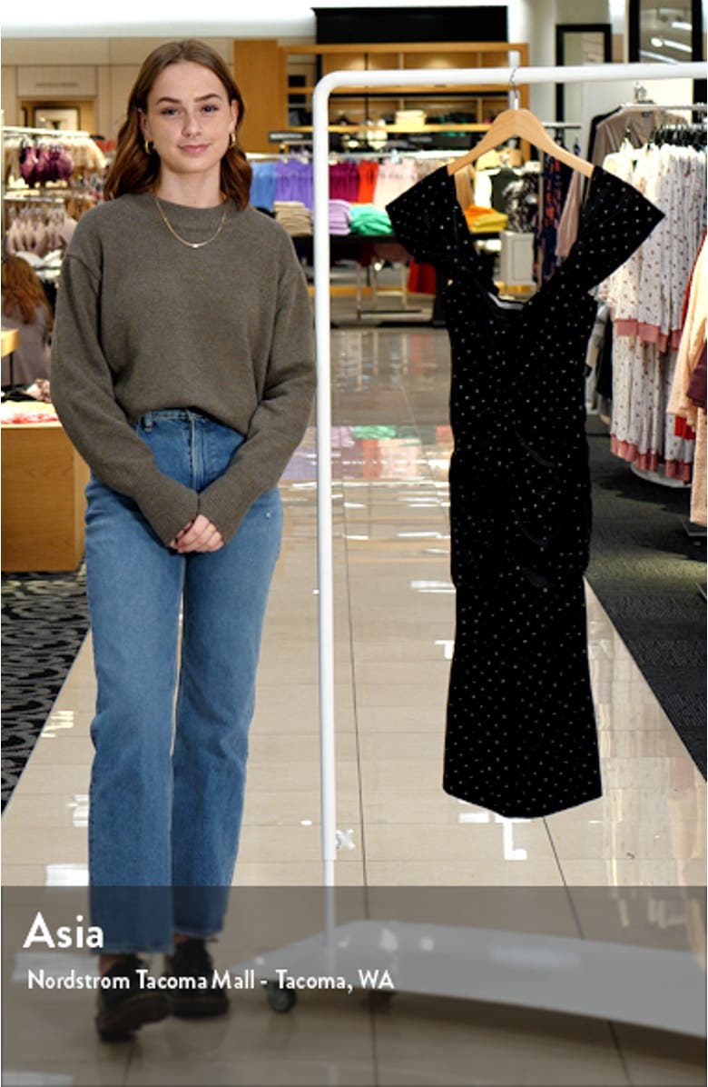 Sampson Off the Shoulder Sheath Dress, sales video thumbnail