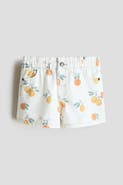 H&M Printed Twill Shorts