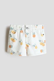 H&M Printed Twill Shorts