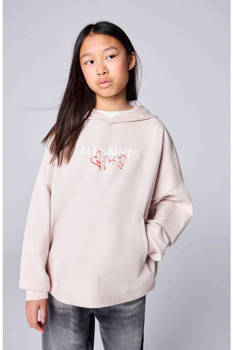 Kids' Graphic Underground Hoodie, Alternate, color, LIGHT PINK