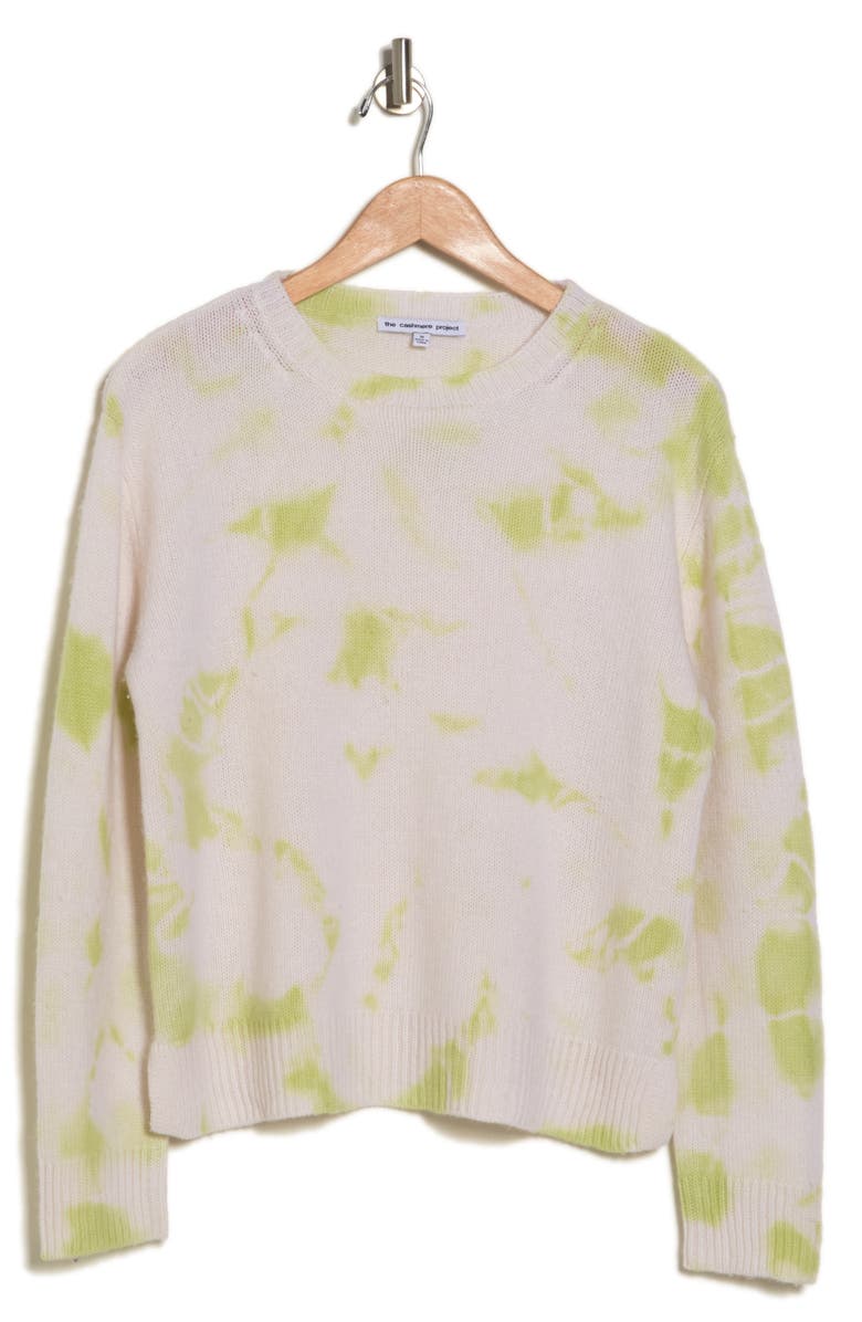 THE CASHMERE PROJECT Tie Dye Cashmere Pullover Sweater, Alternate, color, 