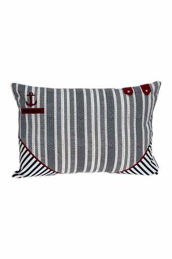 Oceana Nautical Pillow - 14" x 20" - Blue