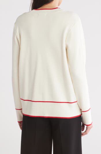 Tipped Cardigan