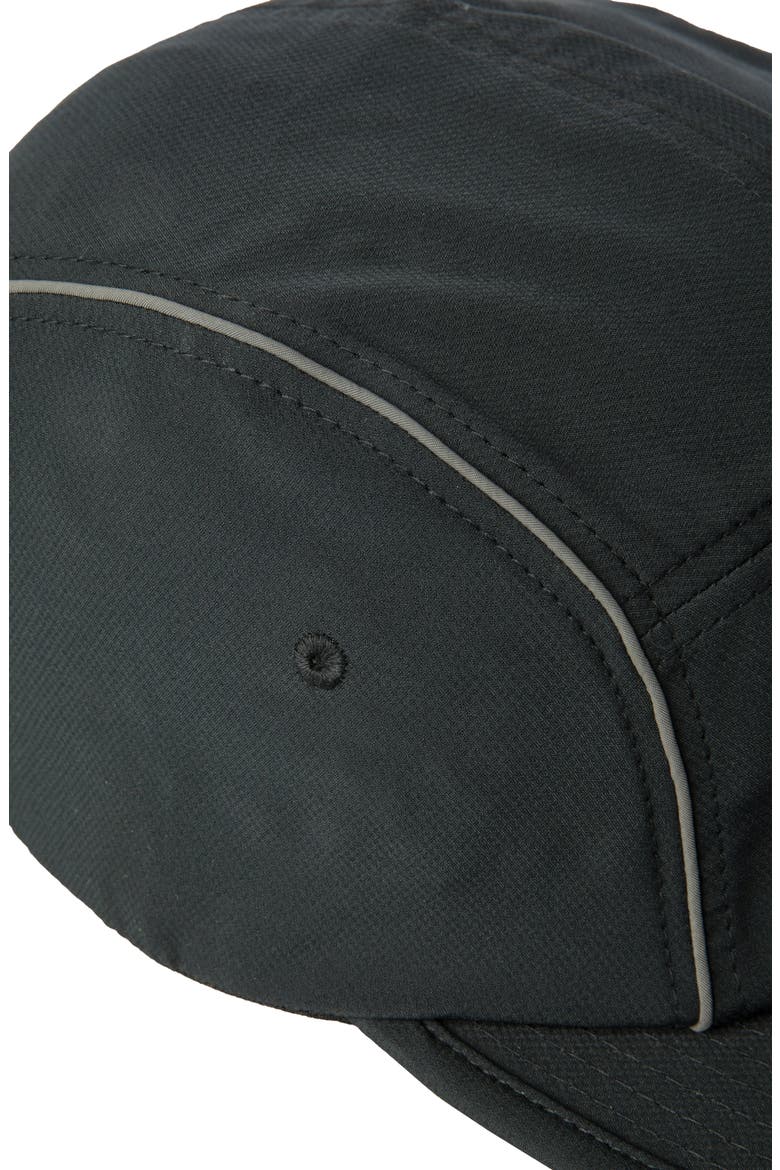 Yogger Strapback Baseball Cap, Alternate, color, BLACK