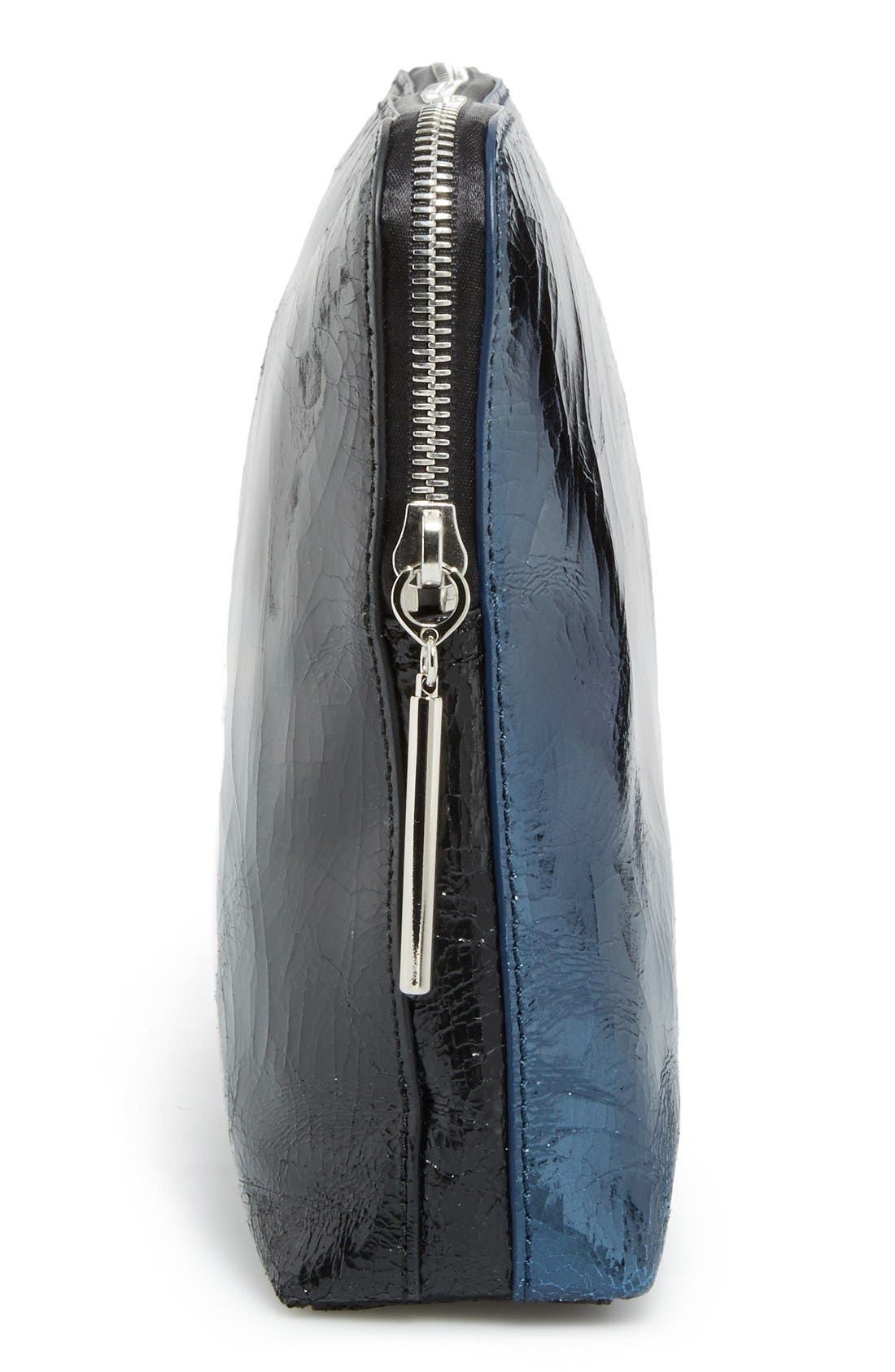 3.1 Phillip Lim 'Medium 31 Minute' Metallic Leather Pouch, Alternate, color, 