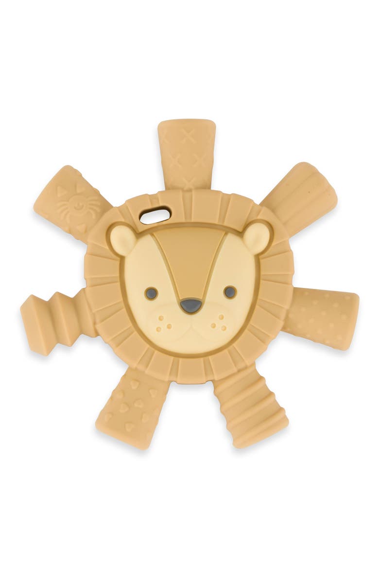 Kids' Molar Teether Lion, Main, color, YELLOW