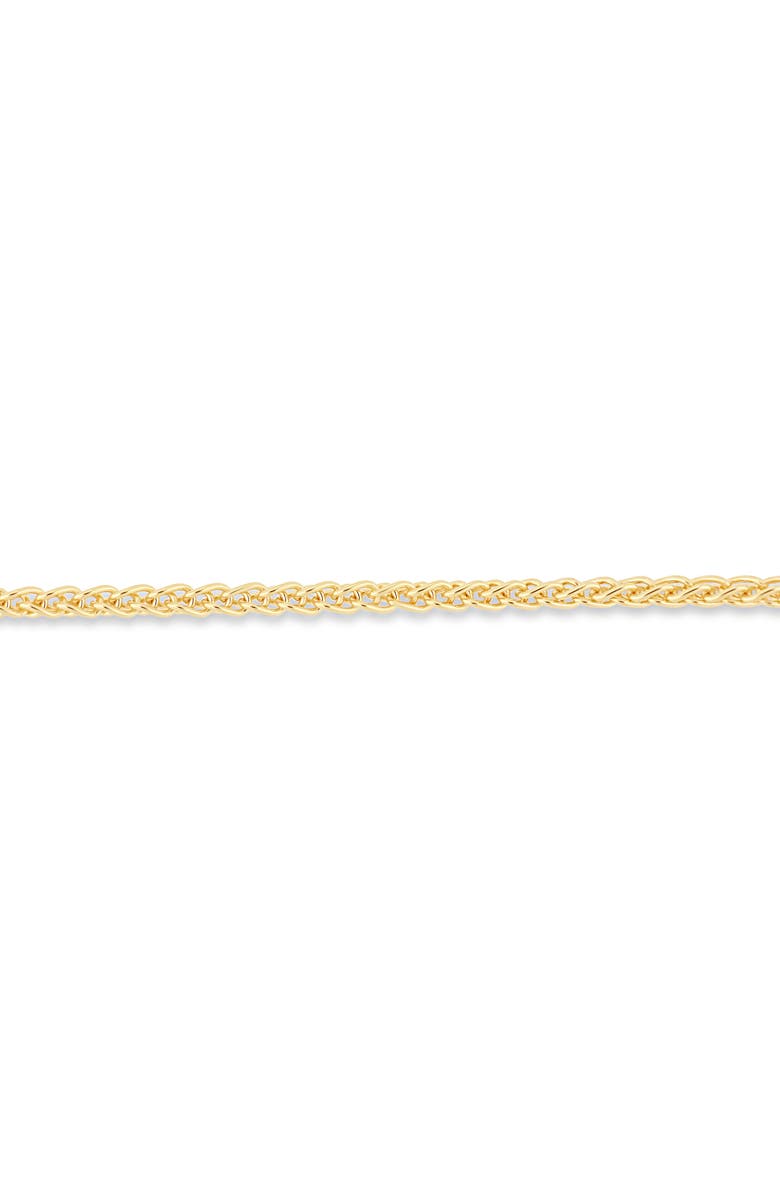 Bony Levy 14K Gold Wheat Chain Necklace, Alternate, color, 14K Yellow Gold