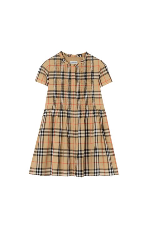 Check Cotton Dress