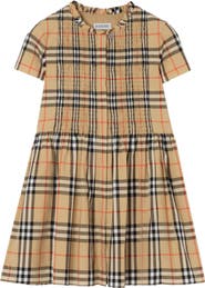 Burberry Check Cotton Dress