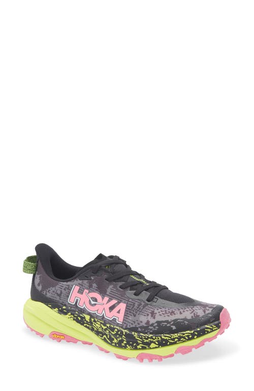 Hoka Speedgoat 6 Trail Running Shoe In Blue