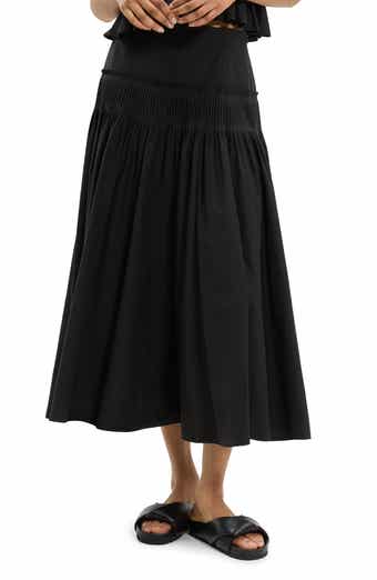 Theory Accordion Yoke Skirt