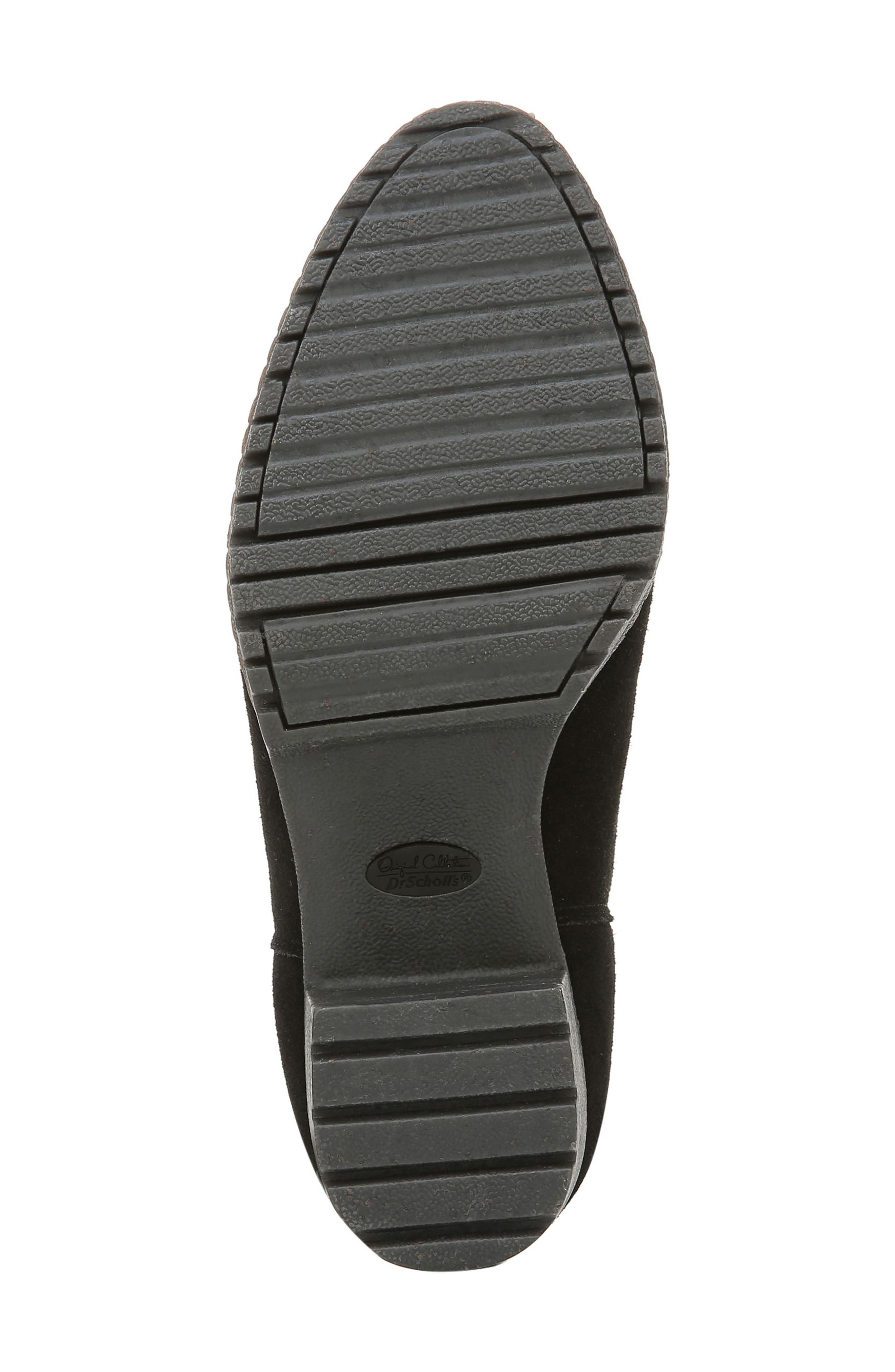 Lively Waterproof Bootie, Alternate, color, BLACK LEATHER AND FABRIC
