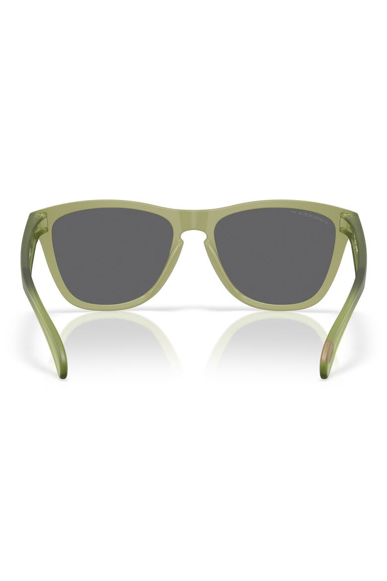 Frogskins 54mm Polarized Rectangular Sunglasses, Alternate, color, MATTE FERN / PRIZM BLACK POLAR
