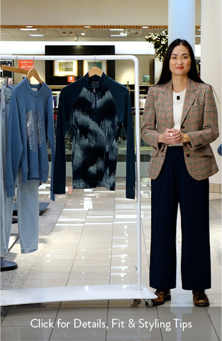 Classic Themal Merino Wool Base Layer Long Sleeve Top, sales video thumbnail