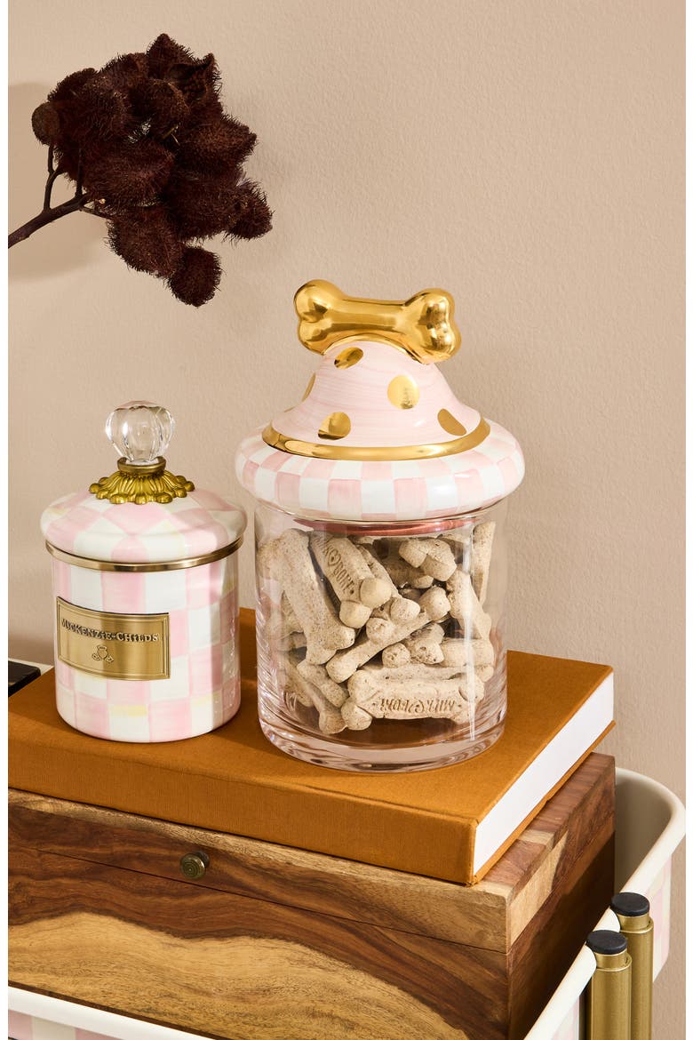 Rosy Check Canine Cookie Jar, Alternate, color, ROSY
