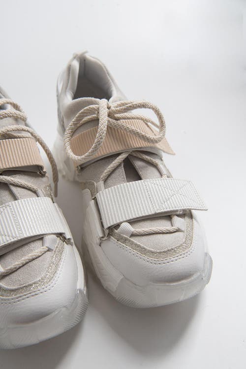 Prologue Shoes Lulen Velcro Sport Sneakers In Gray
