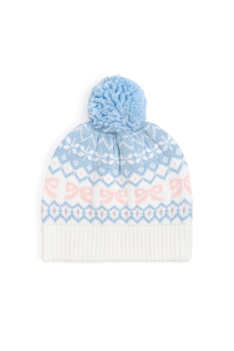 Frost Fair Isle Beanie (little Kid & Big Kid), Main, color, Blue