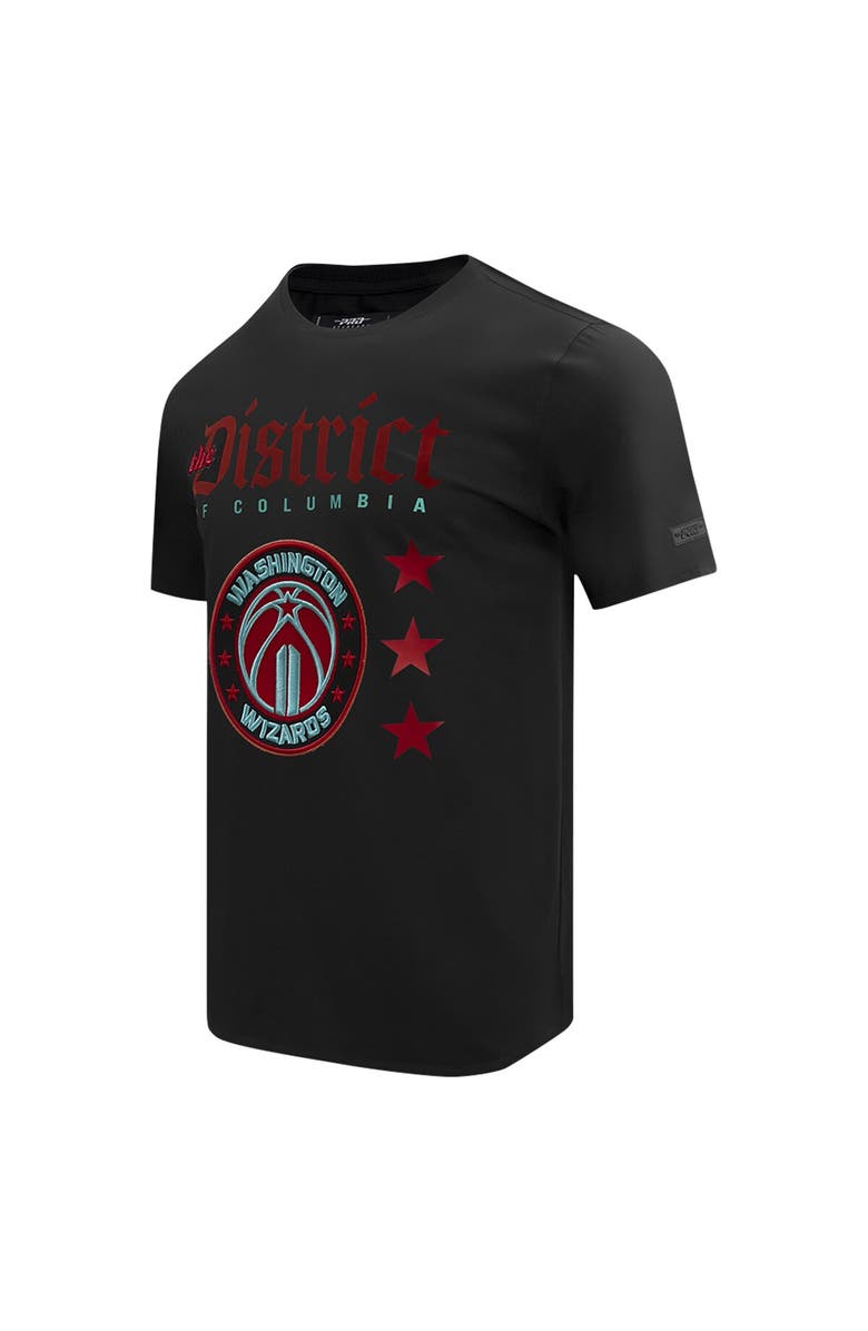 PRO STANDARD Men's Pro Standard Black Washington Wizards 2023 City Edition T-Shirt, Alternate, color, Black