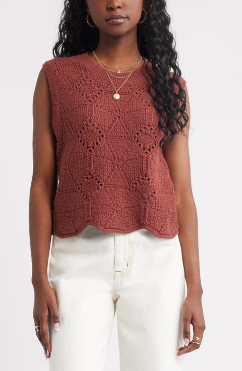 Women's Crochet Tops | Nordstrom
