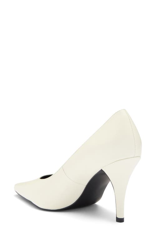 Nordstrom Lexxy Pointed Toe Pump In Ivory Vanilla