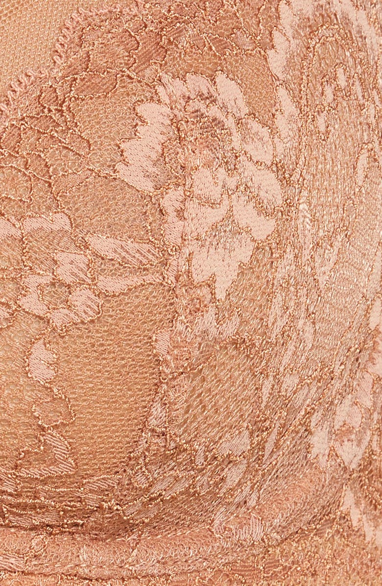 Skarlett Blue Minx Underwire Balconette Bra, Alternate, color, Gleam