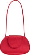 For the Ages Ineva Moiré Baguette Shoulder Bag