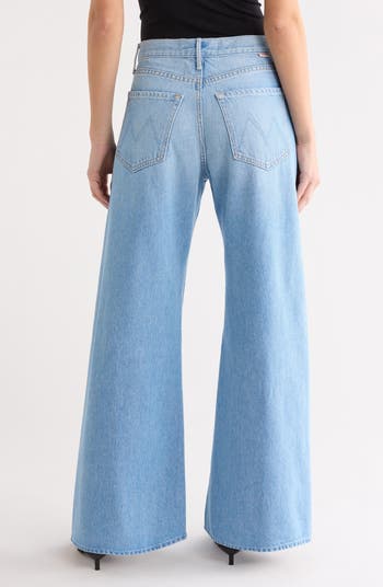 Lemon Twist High Waist Wide Leg Jeans