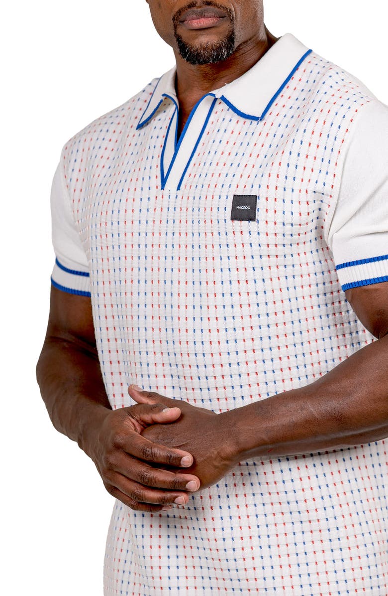 Maceoo Ascension 0087 Polo, Alternate, color, White