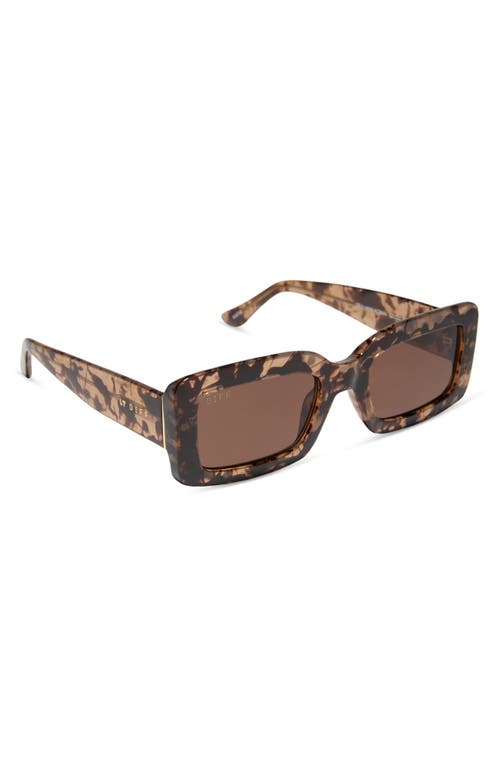 DIFF DIFF 53MM RECTANGLE SUNGLASSES 