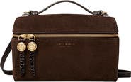Tory Burch Romy Suede Slim Top Handle Bag